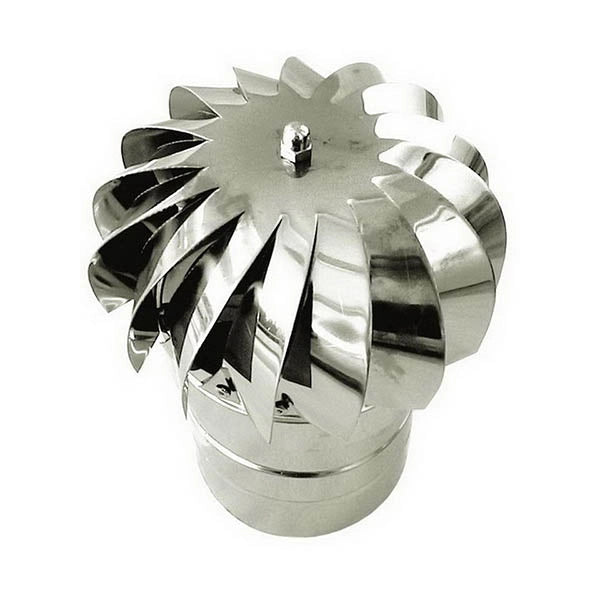 Terminale cappello eolico canna fumaria  DN 80