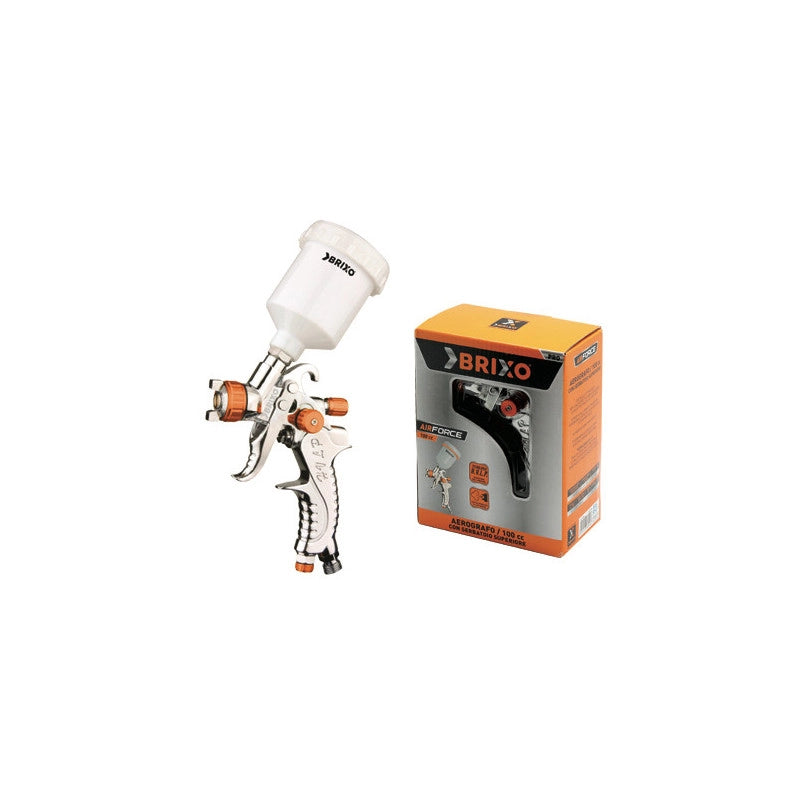 Aerografo Brixo AirForce 100 cc serbatoio superiore – Brixo
