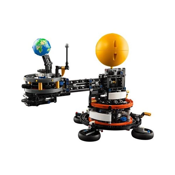 Pianeta terra e luna in orbita lego 42179 technic space