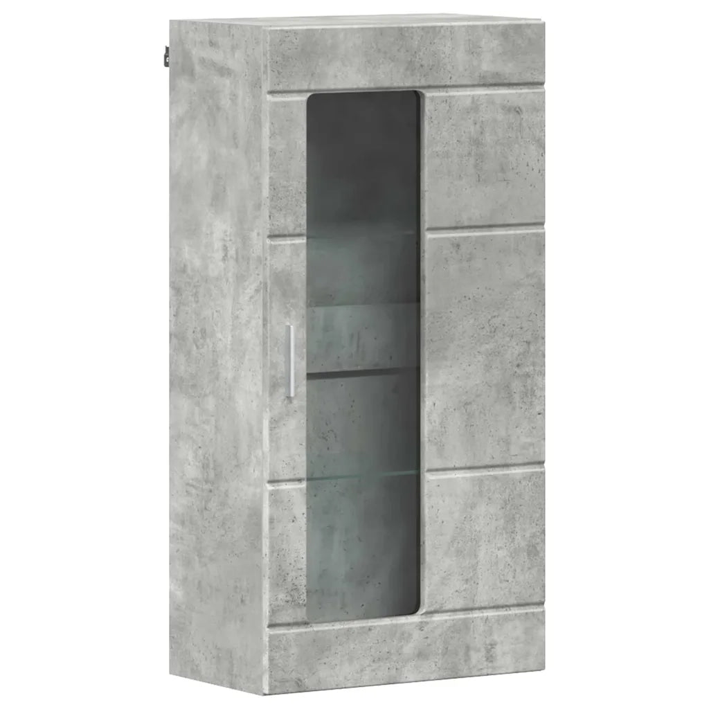 Armadio in Legno Grigio cemento 50 x 29 x 100 cm CFW6326561