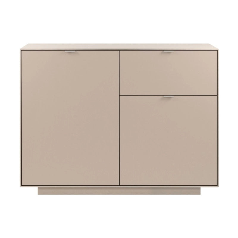 Madia Sivas 01A con 1 cassetto e 2 ante colore cashmere