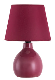 Lampada da tavolo Ingrid bordeaux E14 Rabalux 4478