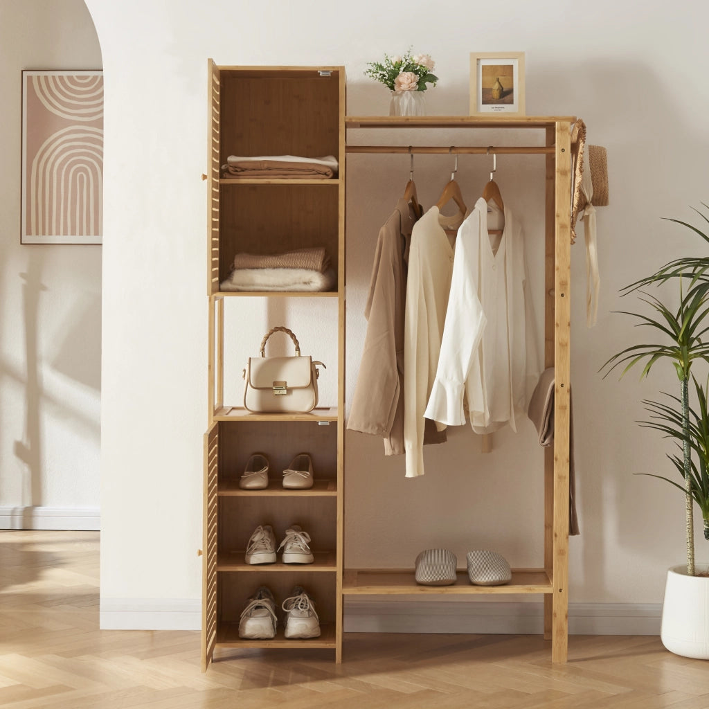 Stand Appendiabiti Oldsum Bambù 164 x 99 x 29 cm [en.casa]