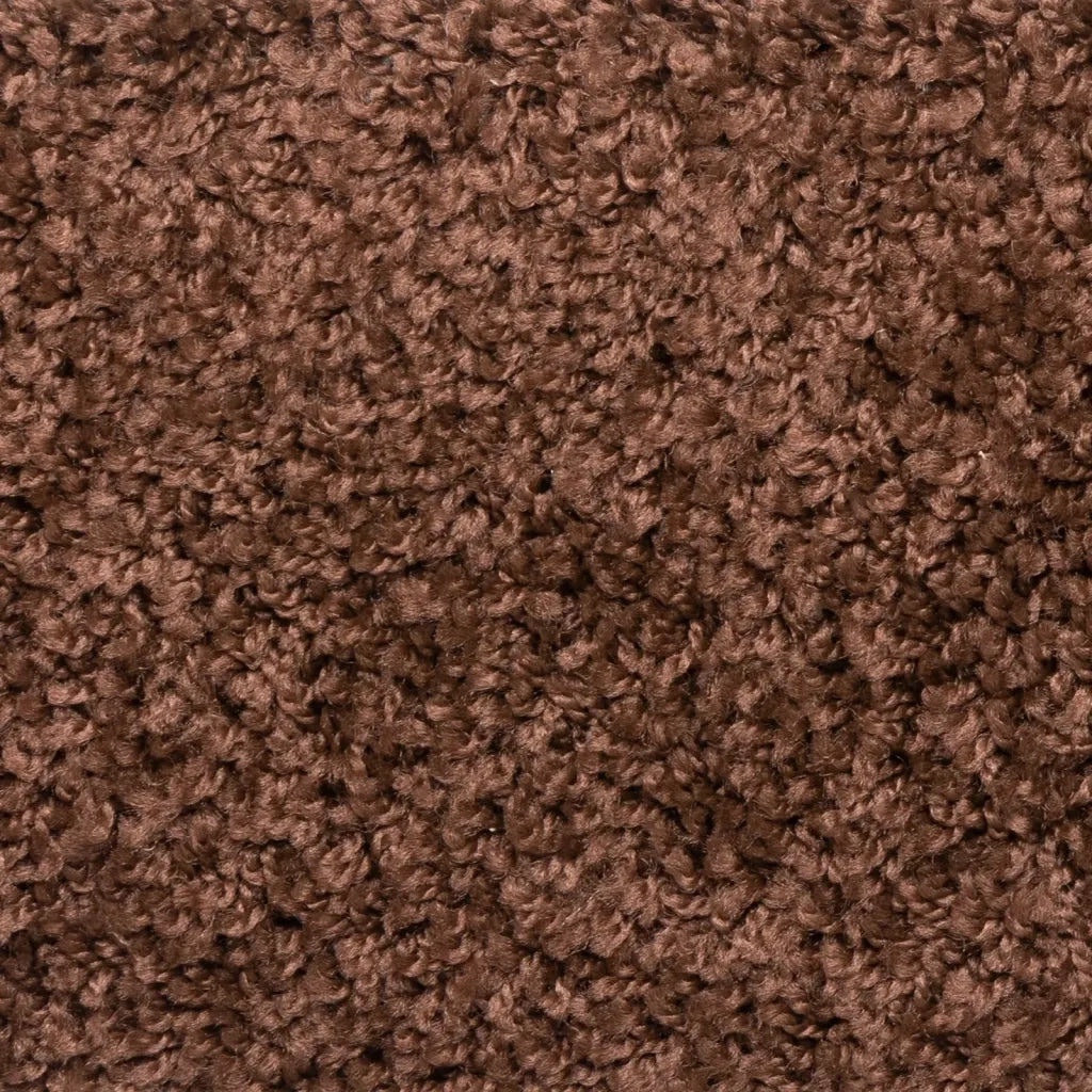 Tappetini per scale 10 pz 56x17x3 cm Marrone Semicircolari 149789