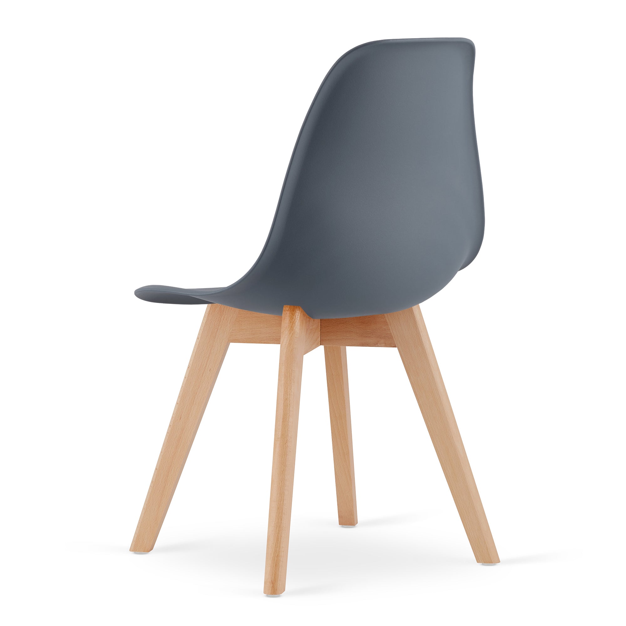 Sedia VALORA KITO - Ardesia scura, design ergonomico per soggiorno e ufficio