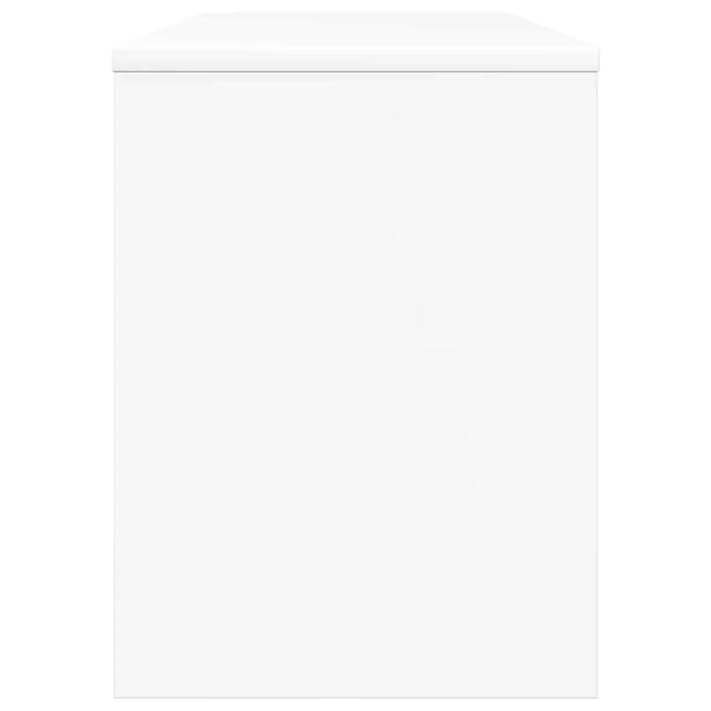 Mobile TV-Credenza per TV Bianco 100 x 30 x 40 cm Legno multistrato