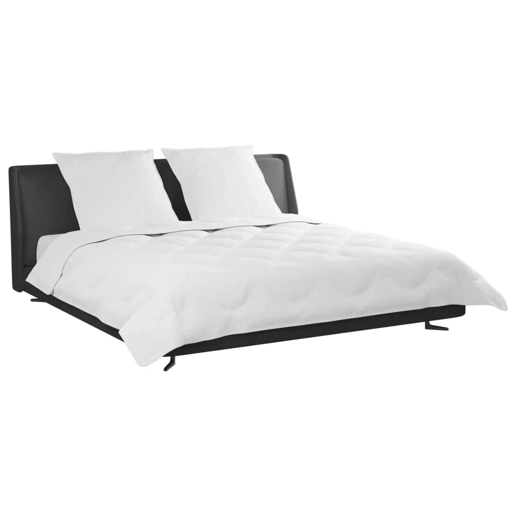 Piumone con cuscino 3 pcs Bianco Microfibra 3377353