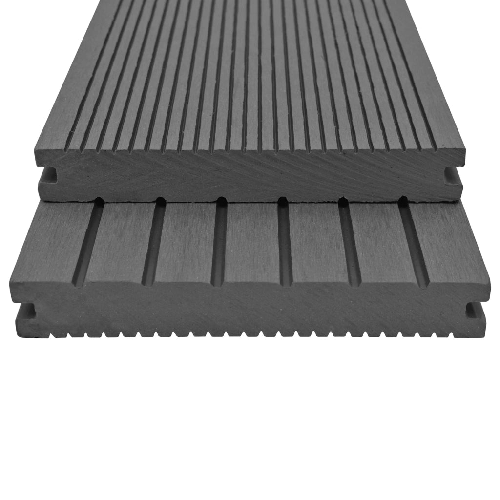 Pavimento da Deck 48 pcs Grigio WPC 3444739
