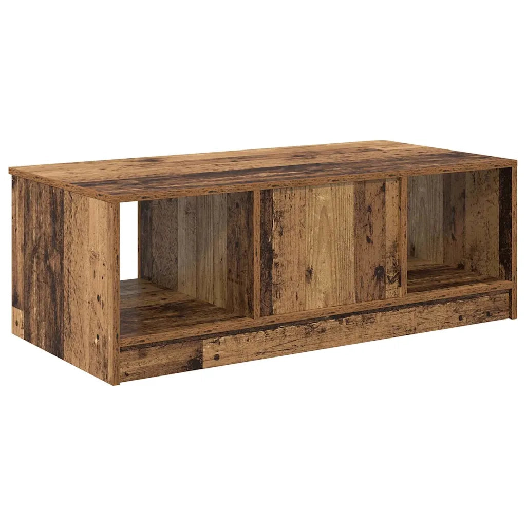 Tavolino da salotto con cassetto Legno vecchio 102 x 50 x 36cm 880519