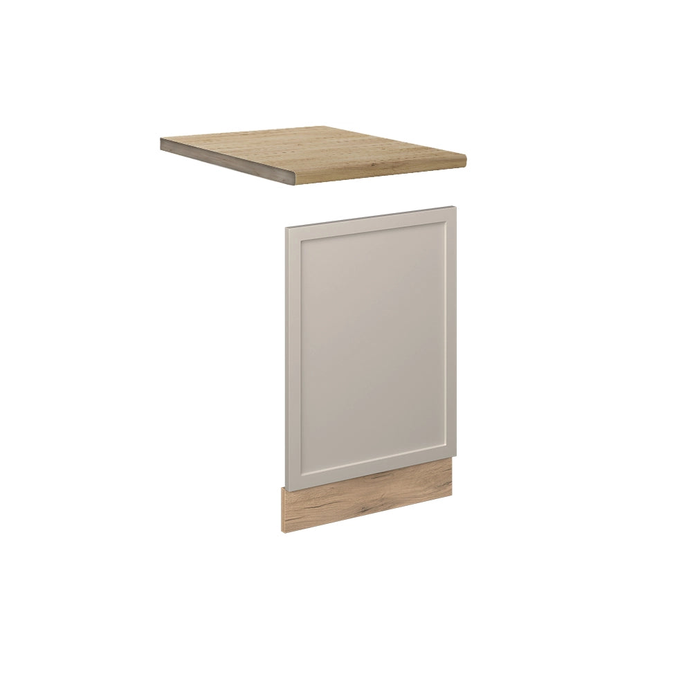 Pannello frontale Fame-Line GrigioBeige/Rovere dorato 45 cm, PL Rovere Vicco