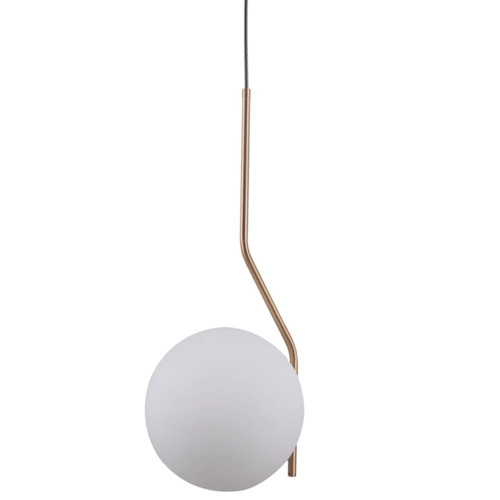 Italux Carimi lampada a sospensione ottone Ø20 E27