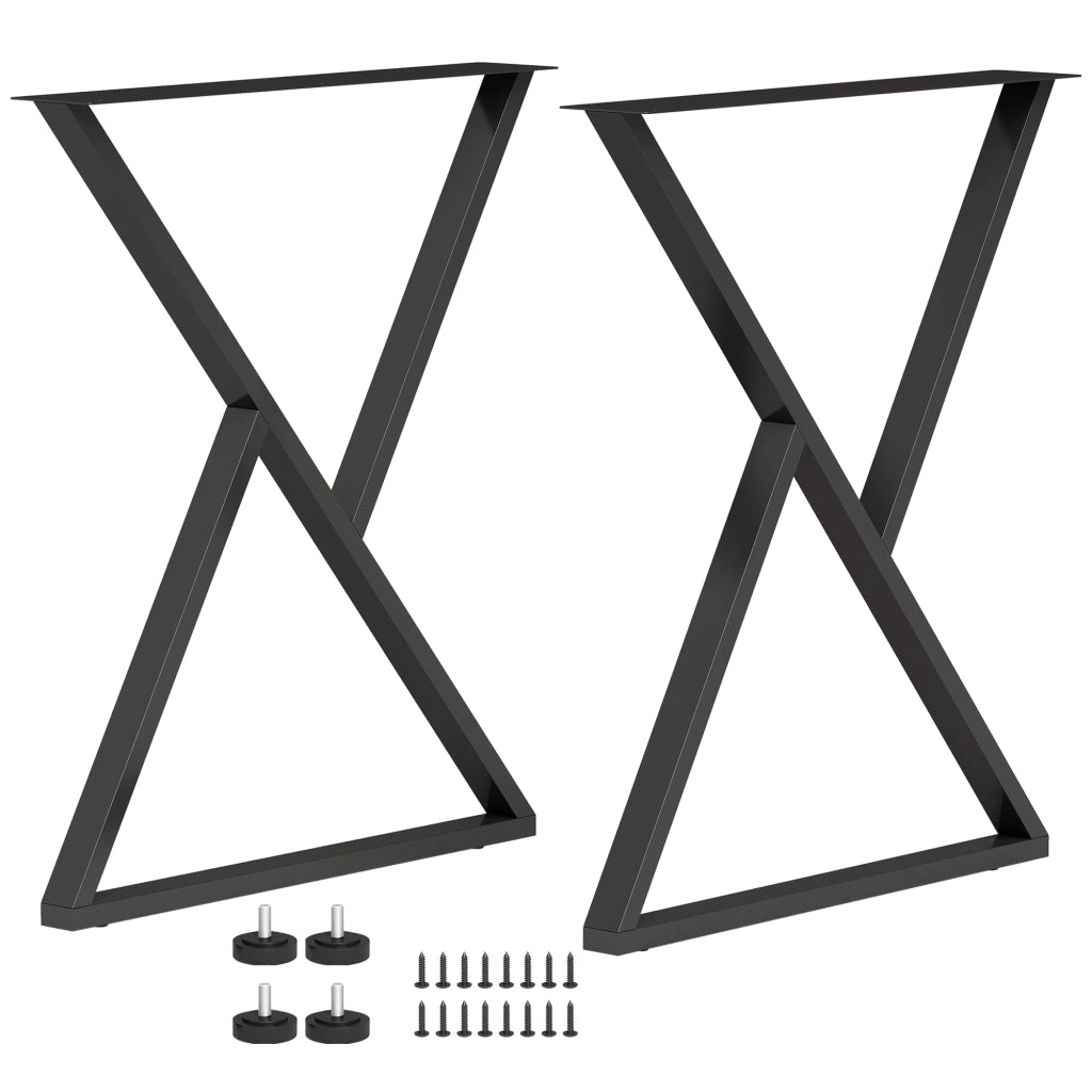 Tavolo ¨C Minimal ¨C Nero Acciaio 60x72