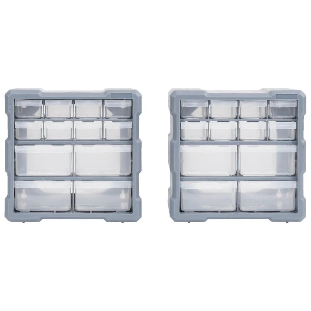 Organizzatori multi-cassetti con 12 cassetti 2 pezzi 26,5 cm 02_0003266