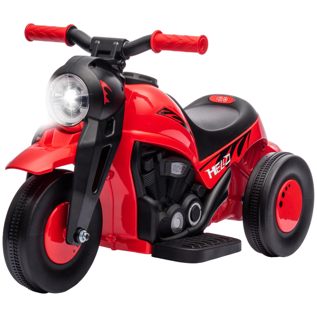 Moto Elettrica Bambini 6V ¨C Xylo ¨C Con Musica e Bolle, 2,5-3 km/h, 2-5 Anni