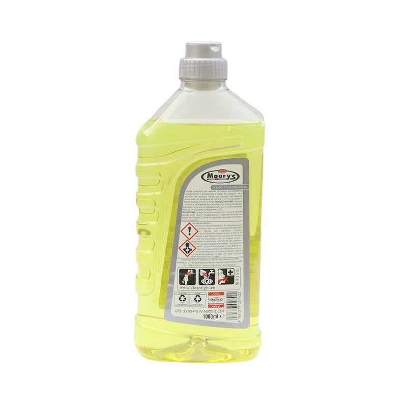 LIQUIDO PROFESSIONALE PER RADIATORE GIALLO PER CIRCUITI DI RAFFREDDAMENTO 1 LT