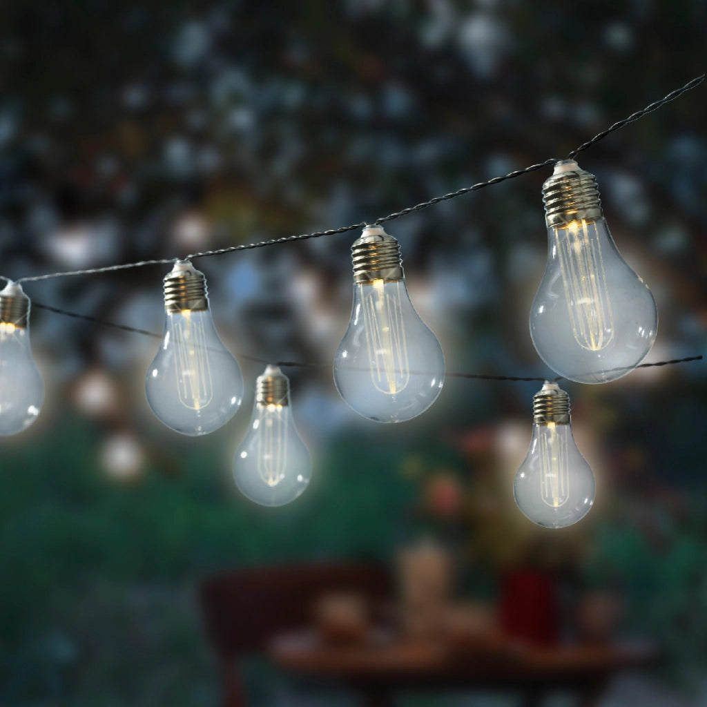 CATENA LUMINOSA SOLARE 450CM 10 LED