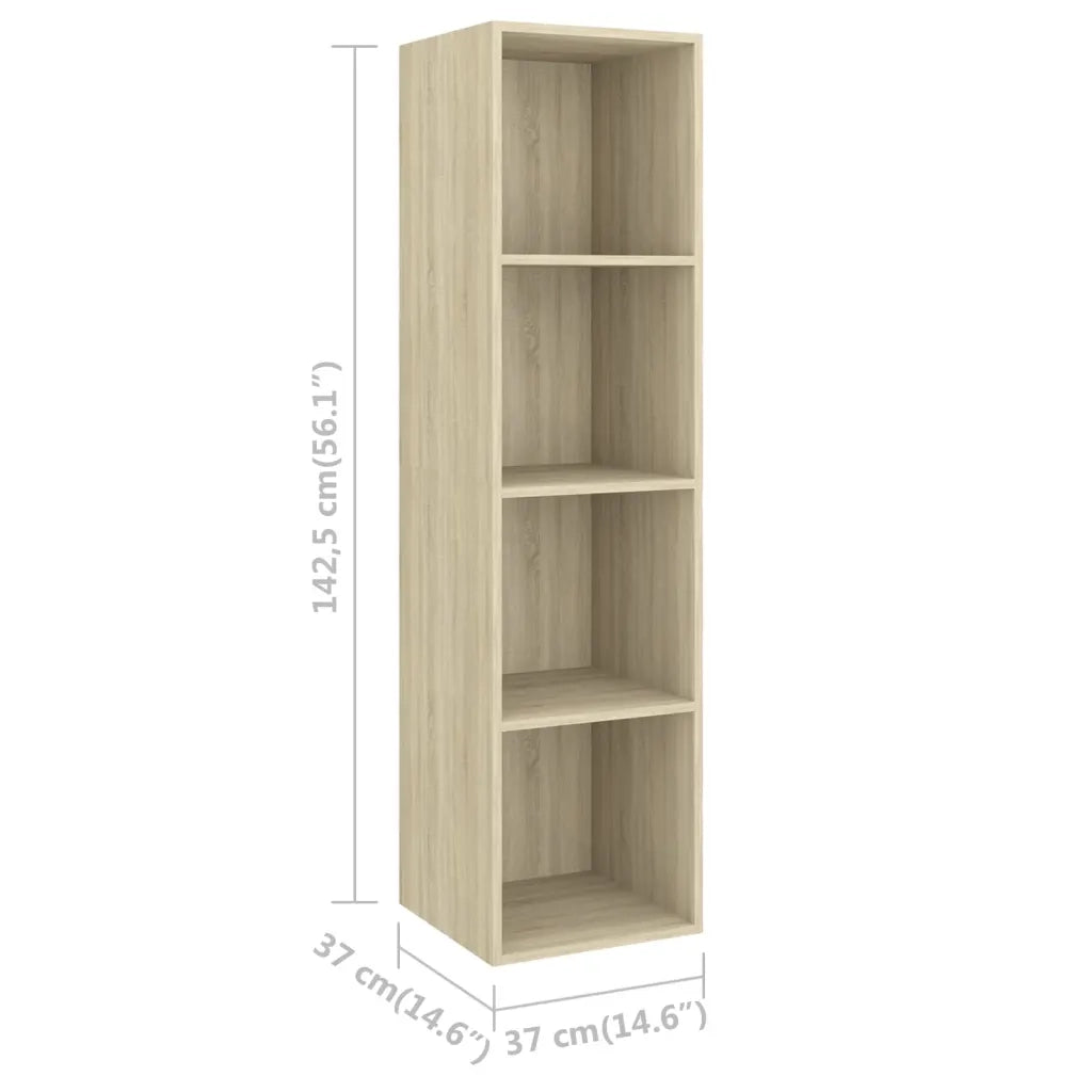 Set Mobili TV 5 pz Rovere Sonoma in Legno Multistrato 3079622