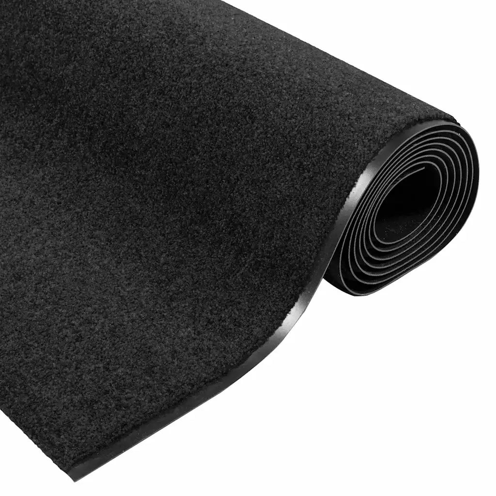 Tappetino Altro Nero 120 x 400 cm Poliammide e PVC 4100720