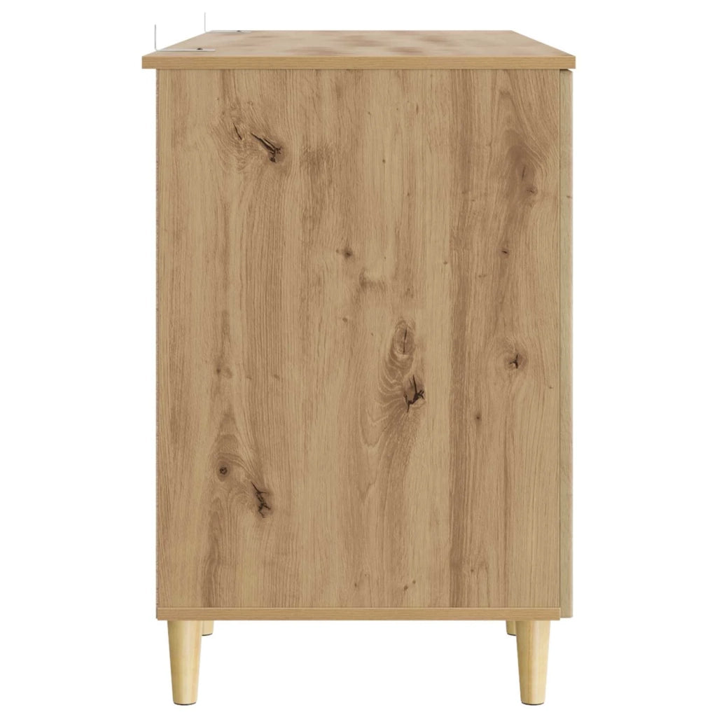 Scrivania con lo scaffale Rovere Artigianale 142,5 x 50 x 75 cm 3414602