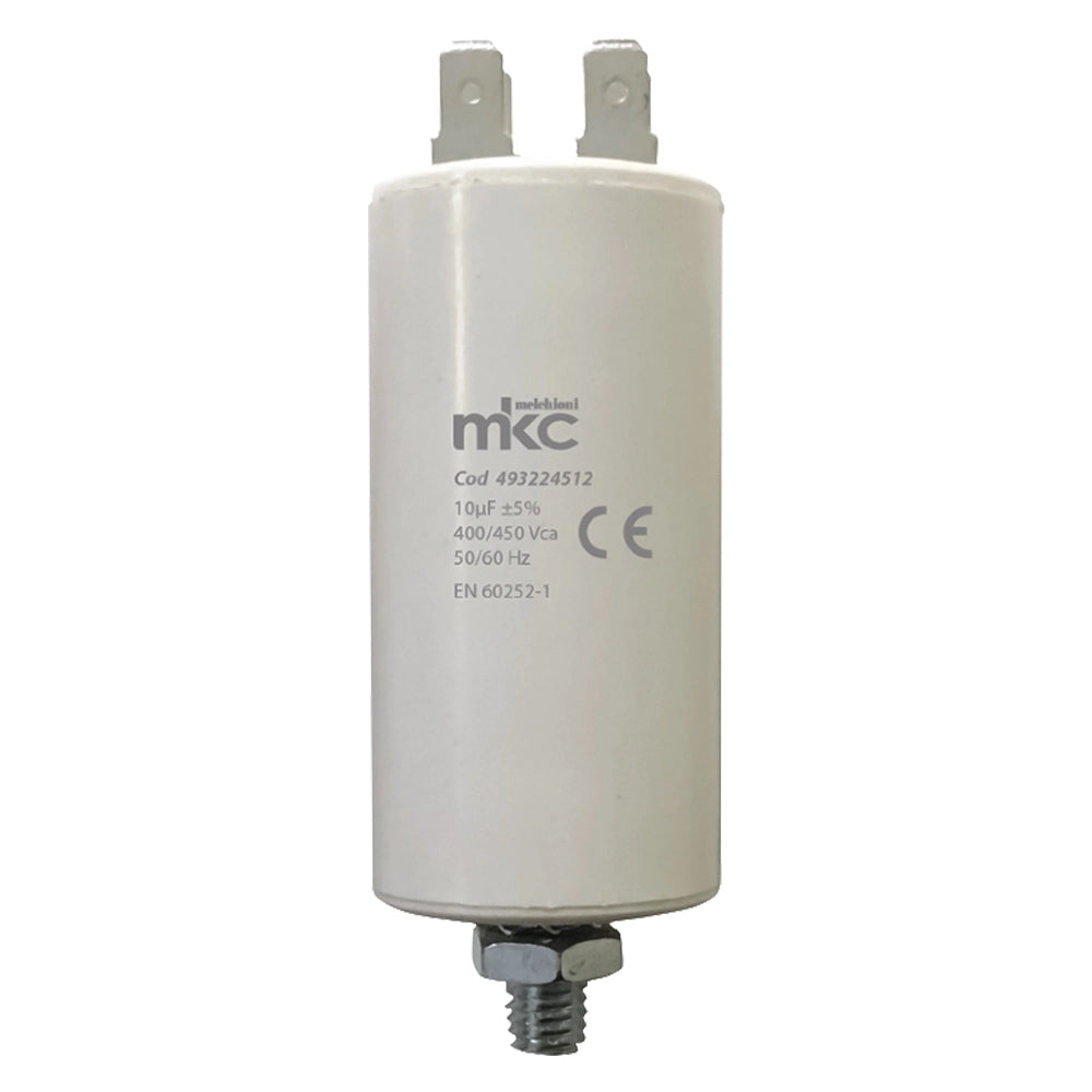 CONDENSATORE DI SPUNTO CON VITE terminale faston 2,5 UF - 400 / 450 V  - MELCHIONI