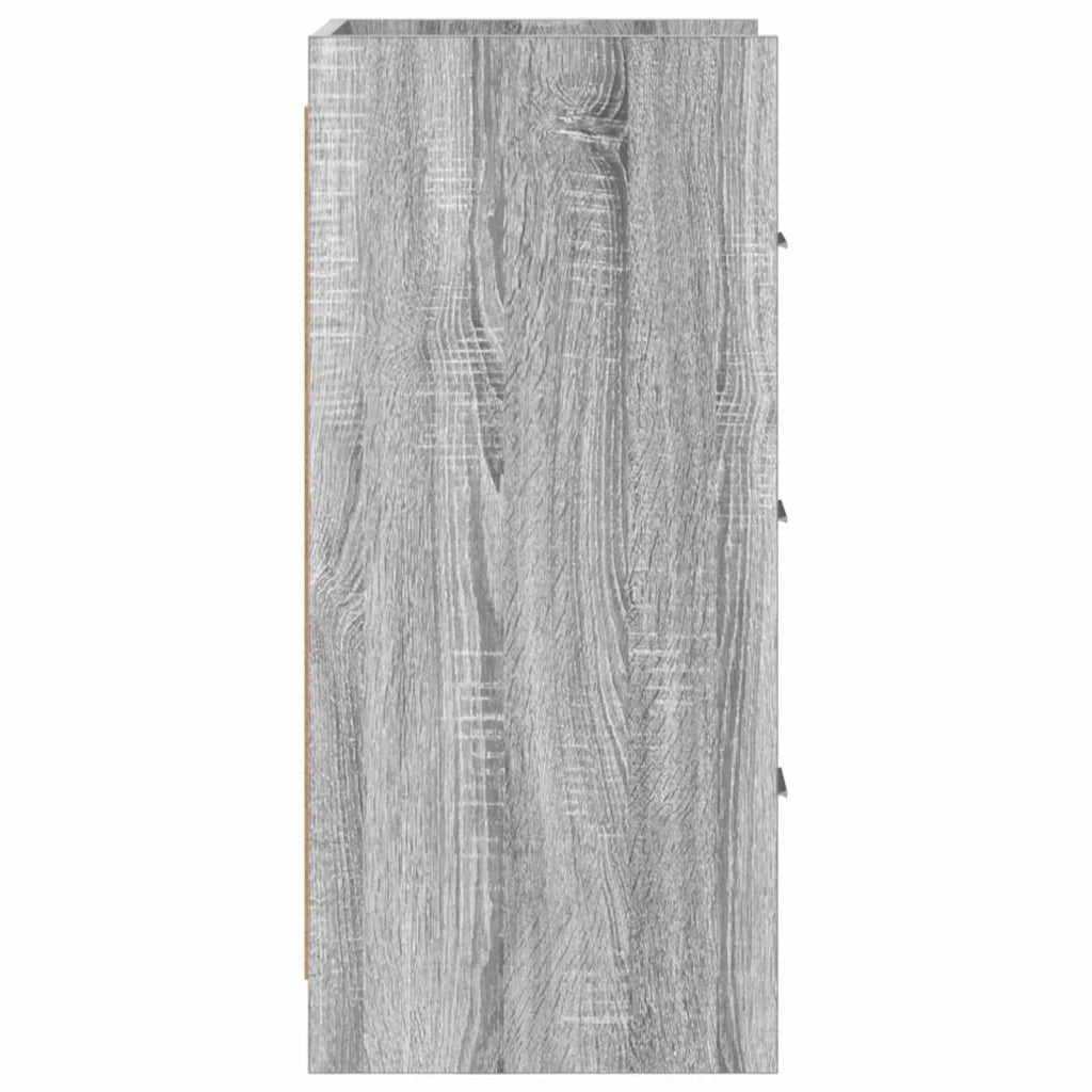 Credenza Sonoma grigio 40 x 36 x 80 cm Legno ingegnerizzato 8011064