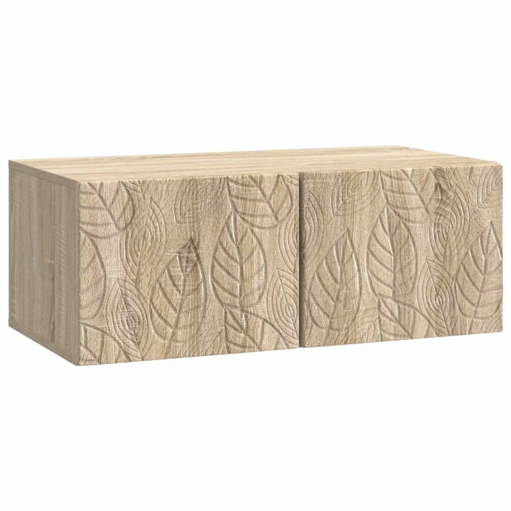 Mobile TV da Muro | Armadietto TV | Mobile Porta TV 78,5 x 31 cm Rovere Sonoma
