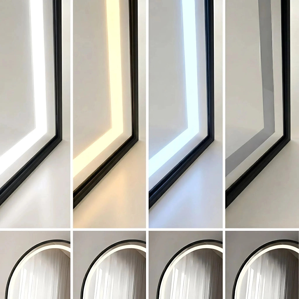 Specchio Led Orbit 50x160cm Black