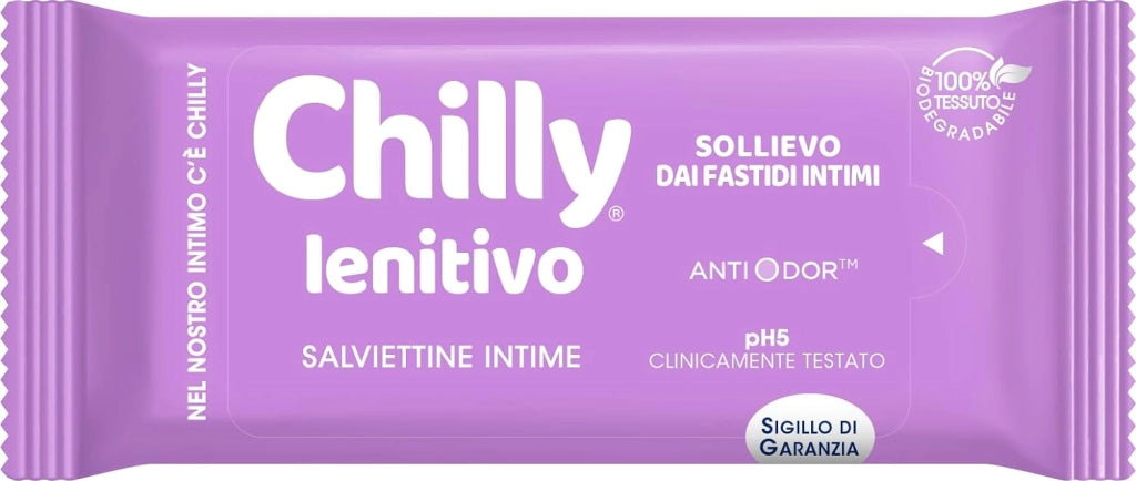 CHILLY SALVIETTE INTIME DETERGENTI DA 12 PZ LENITIVO