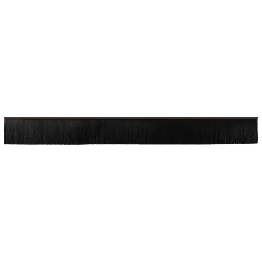Spazzole per porte autoadesive 2 pcs Marrone 100 cm 42019429