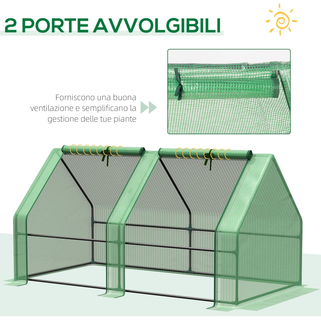 Serra da Giardino ¨C Minimal ¨C Verde, Acciaio, 180x90x90cm