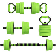 Kit Palestra 4 in 1 ¨C Zephmum ¨C Verde e Nero
