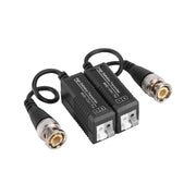 COPPIA TRASMETTITORI BNC VIDEO BALUN AHD TVI CVI VIDEOSORVEGLIANZA CCTV 1080P