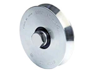 RUOTA CANCELLI GOLA V ART.300- - mm.100x34 - 8 pezzi COMUNELLO