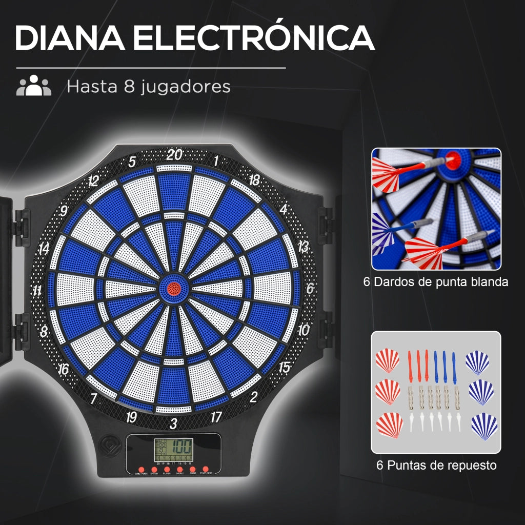 Tavolo da gioco elettronico pieghevole ¨C zephmum ¨C nero 83x45cm