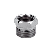 Riduzione esagonale ottone cromato