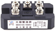 Modulo Trasformatore Trifase - Convertitore di Corrente - Alta Capacità - 8x4x2 cm - Argento
