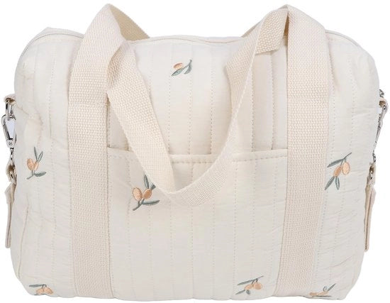 Borsa per passeggino in tessuto duraturo - Borsa multifunzionale - Grande capacità - Riciclabile - Borsa a cerniera - Borsa a mano - Tasca per sporco