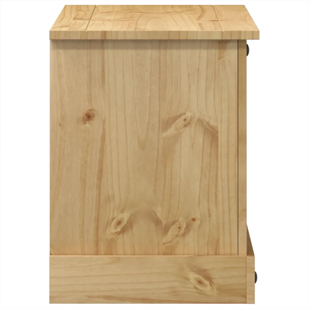Mobile Porta TV Corona 100x40x52 cm in Legno Massello di Pino 4005668