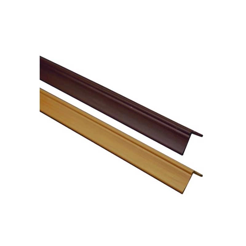 Paraspigolo in plastica 3 metri modello ornamentale : Colore - Noce