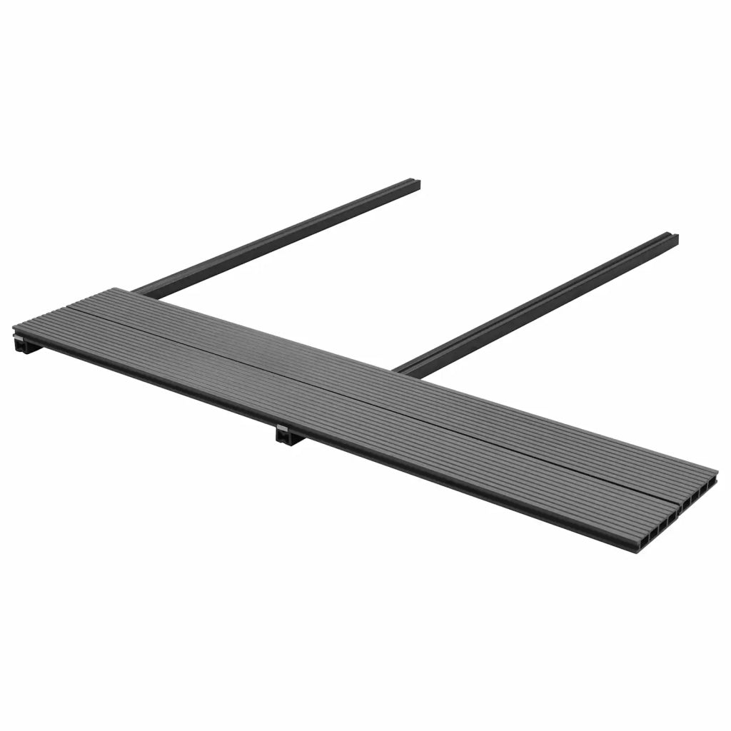 Pavimento da Deck 120 pcs Grigio WPC 3444697