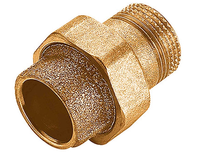 BOCCHETTONE A SALDARE MASCHIO FEMMINA IN BRONZO SERIE 4000 1 ø22   FRA-BO SPA