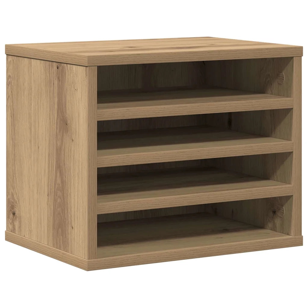 Organizzatore da scrivania Rovere artigianale 36 x 26 x 29,5 cm 869202