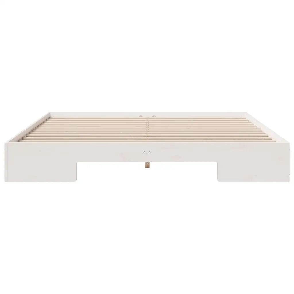 Struttura del letto-Giroletto-Rete del Letto Bianco 200 x 200 cm