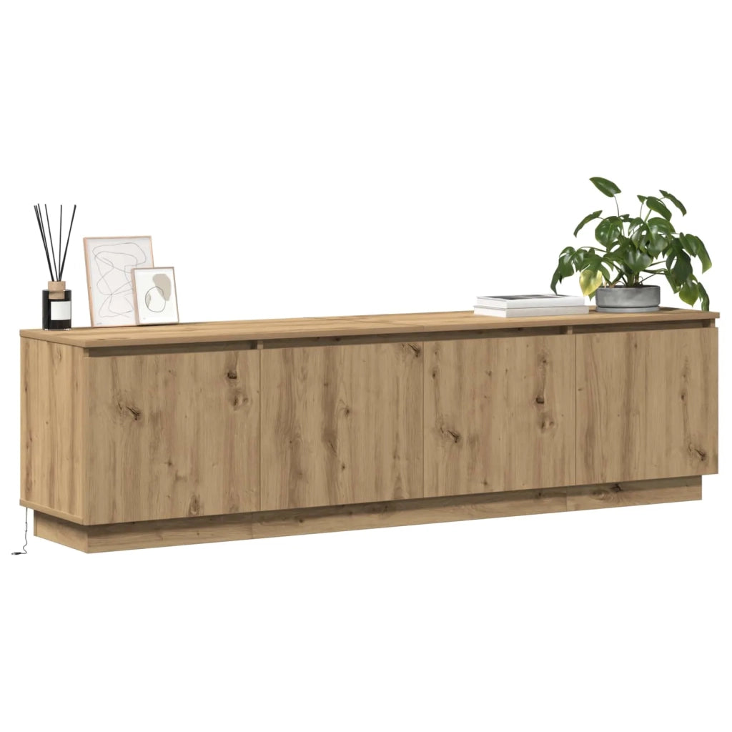 Mobile TV Rovere artigianale 180 x 38 x 49 cm Legno multistrato 3376151
