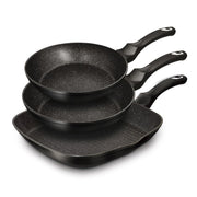 Berlinger haus BH-6157 Set di 3 padelle antiaderenti in granito
