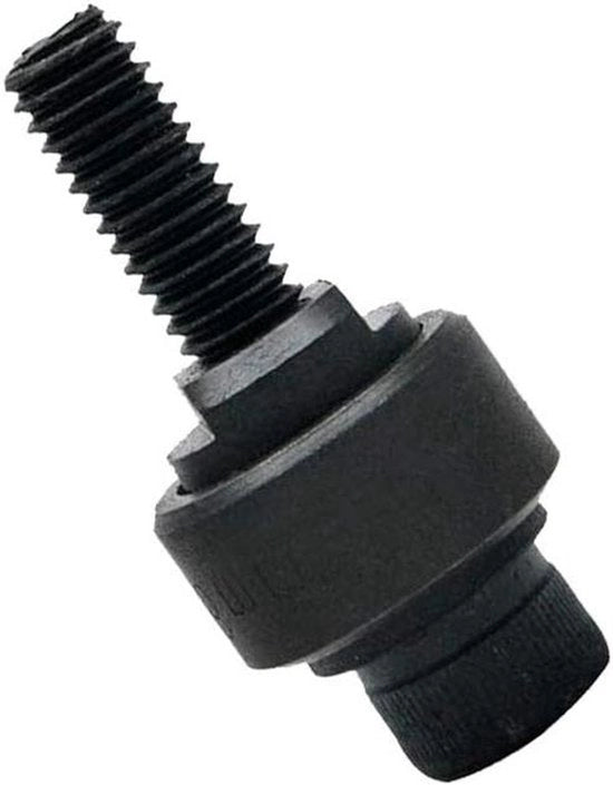 Perforatrice per piastre metalliche - a 6 punte - in acciaio - fori - metallo - adatta per 32 mm/19 mm/21 mm/24 mm/27,5 mm/22 mm - nero.