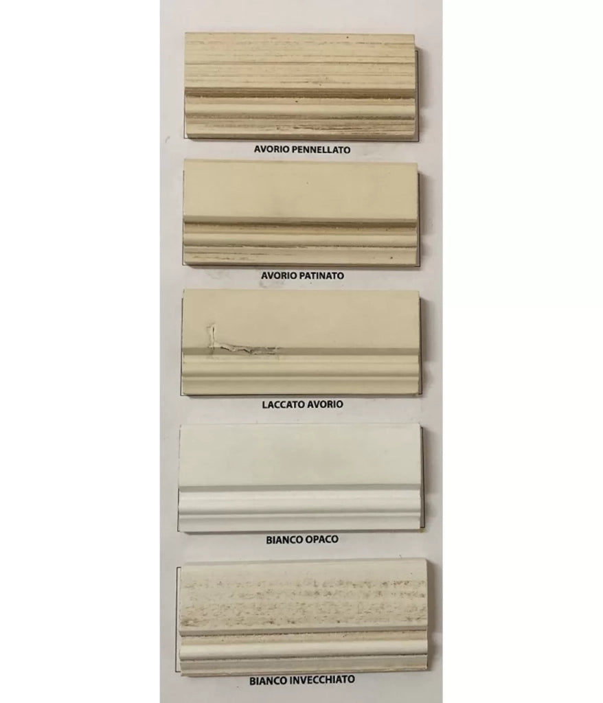 Tavolo rotondo allungabile in legno bianco l.120 p.120 h.80 - Mobili 2G