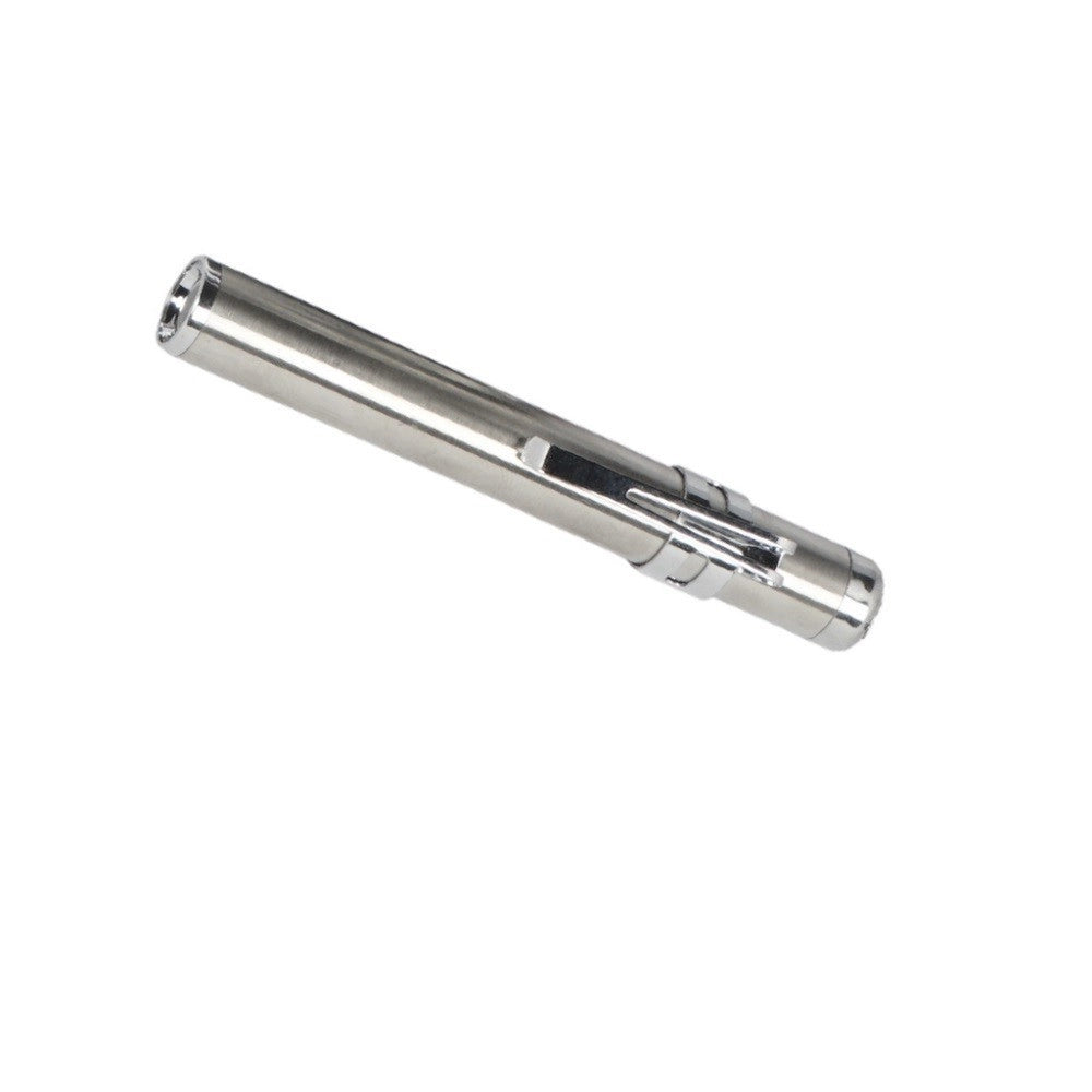 Trade Shop - Mini Torcia Led Portachiavi Cree A Forma Di Penna In Alluminio Tascabile Dt-2091 -