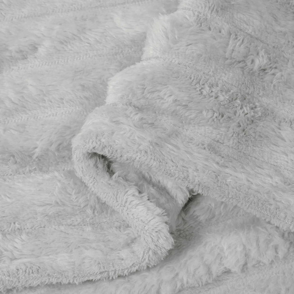 Coperta Grigio 150 x 130 cm Panno 42016833