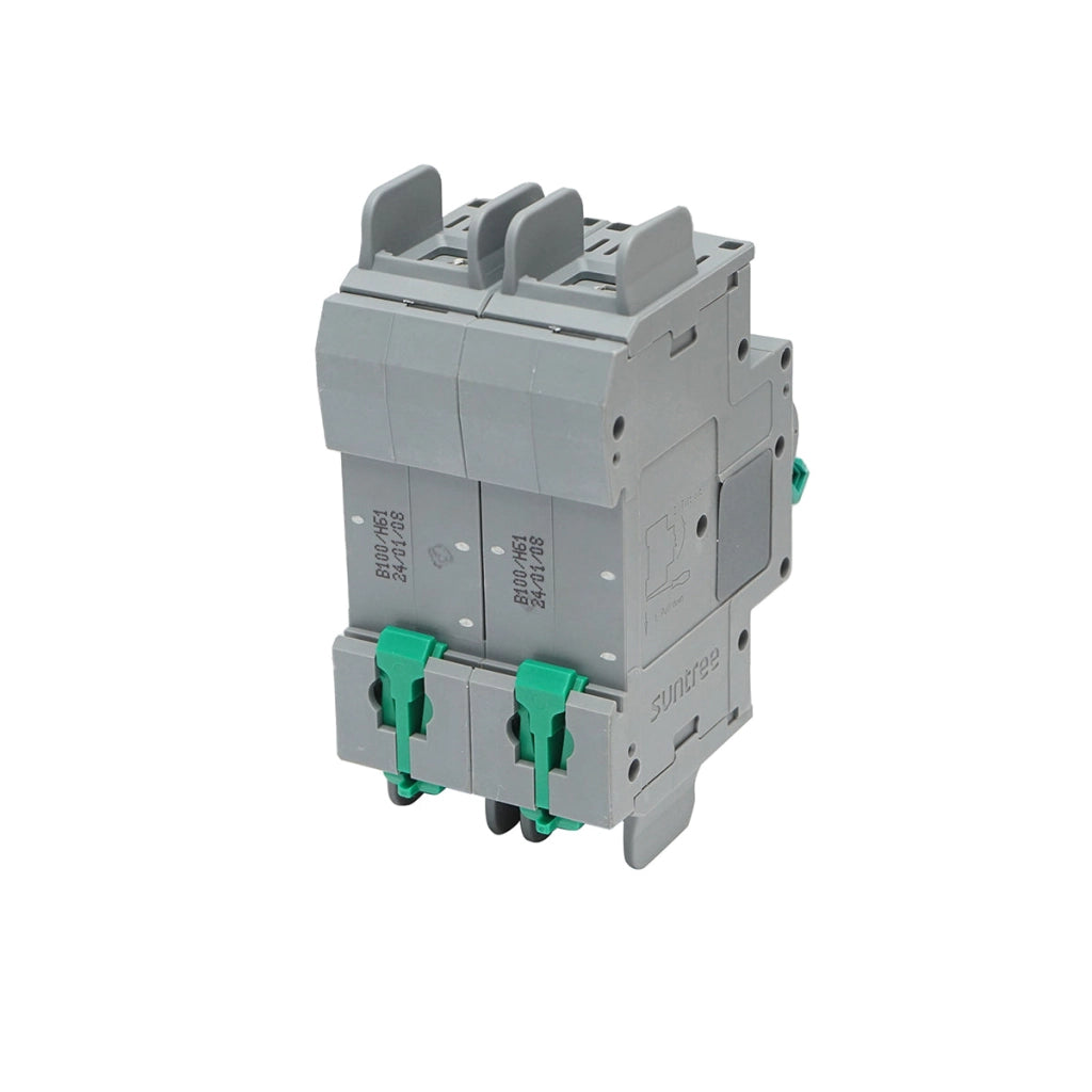 Fusibile automatico per pannelli solari 2P, 100A 600VAC Suntree